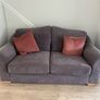 2 seater x 2 purple couches Image 5