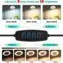 10X Magnifying Glass with 3 Colour Modes LED Lighted Desk Lamp with Metal Clamp Flexible Gooseneck Magnifier for Reading Nail Art Image 3