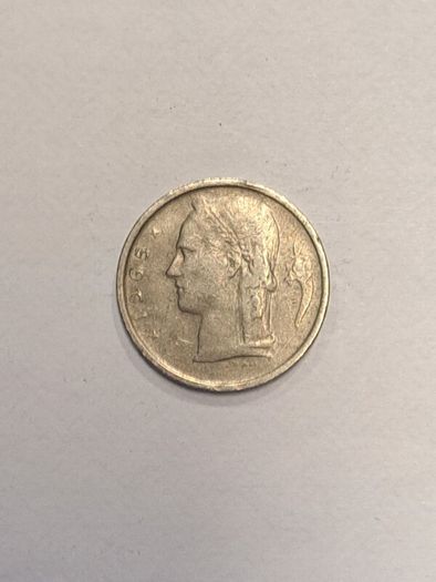 Belgium 1 franc coin