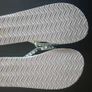Ladies seagrass flip flop sandals, size large (NEW) Image 2