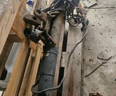 Ford Transit custom hitch with  wiring