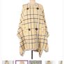 Designer See by Chloe wool cape coat poncho vest jacket S/M    80% wool Image 2