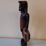 2 Vintage Wooden Handmade African Tridal Figures Image 9