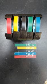 6mm Scotch 3M Branded Dymo Embossing Print Labels