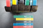 6mm Scotch 3M Branded Dymo Embossing Print Labels