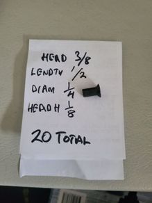 solid steel rivets