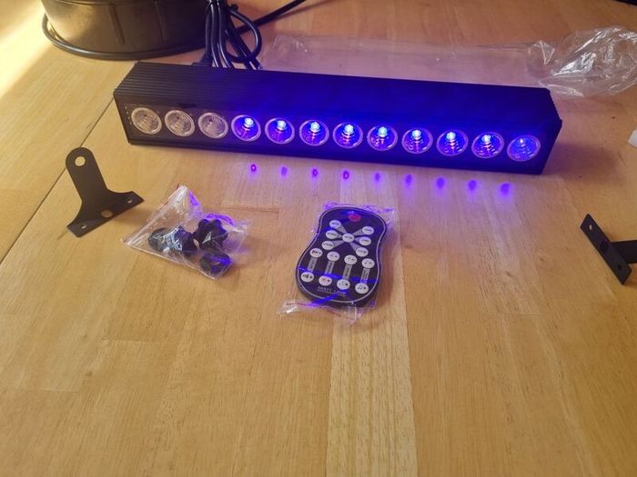 DJ Lights Bar with Remote Control Sound Activated