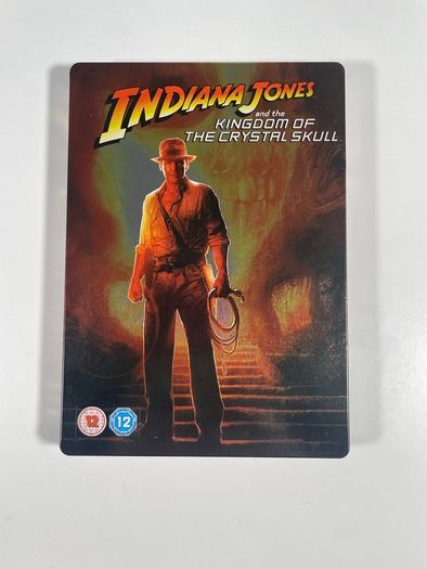 Steelbook! Indiana jones and the kingdom of the crystal skull dvd steelbook