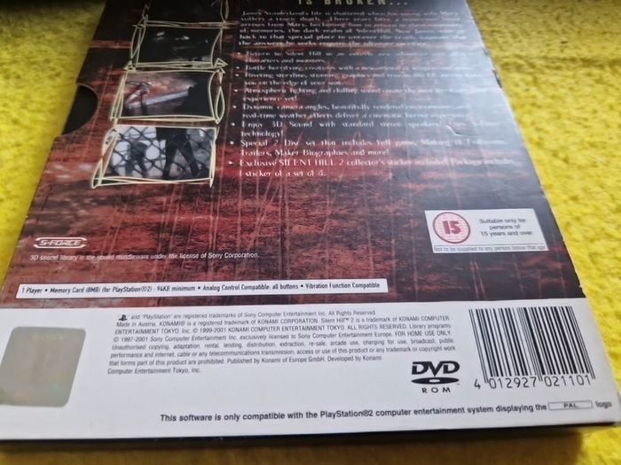 Silent Hill 2 Special Set 2 disc set PlayStation2 Ps2 games Original