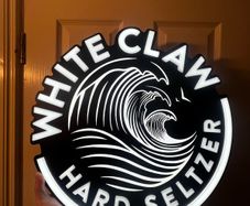 White Claw Neon Light Sign