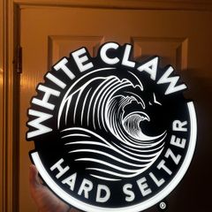 White Claw Neon Light Sign