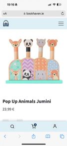 Pop Up Animals Jumini by studio circus toys
