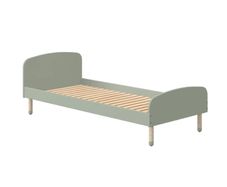 Single Children Flexa Bed, with safety rail and mattress