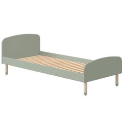 Single Children Flexa Bed, with safety rail and mattress