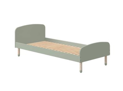 Single Children Flexa Bed, with safety rail and mattress