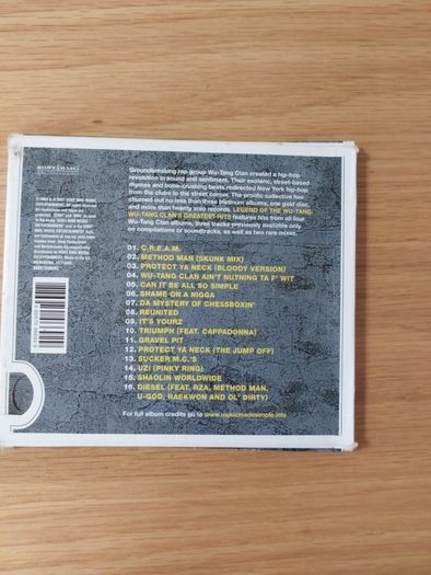 Legend of the Wu-Tang CD