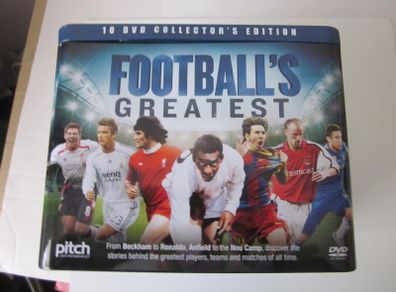 Footballs Greatest 10 Dvds Collectors Edition Tin For Sale in Skerries ...