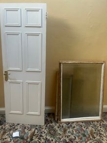 Free - 6-panel internal door & window frame