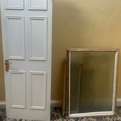 Free - 6-panel internal door & window frame