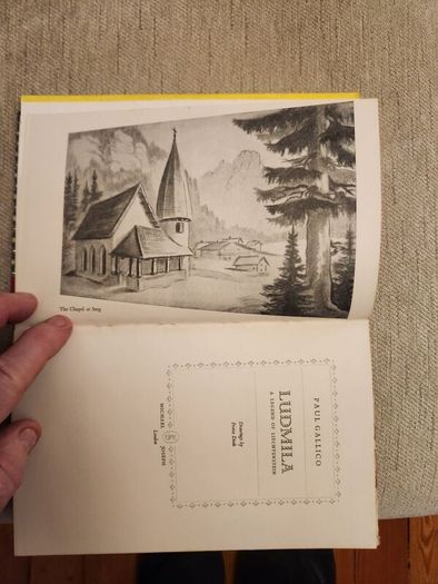 Paul Gallico Books. Ludmila. A Legend Of Liechtenstein,coronation, And The Small Miracle. First edition.35