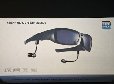 Polarized Smart Camera Glasses with Headphones
