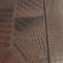 Karl springer style genuine crocodile waterfall table usa 70s Image 5