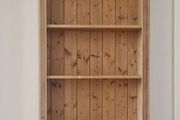 Solid Pine Bookcase - 213cm Tall