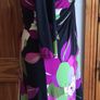 Phase Eight Ladies Black Floral Jersey Dress Size 16 can post Image 5