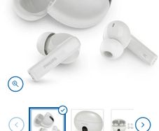 Philips TAT2520 White Noise Cancelling True Wireless Earphones