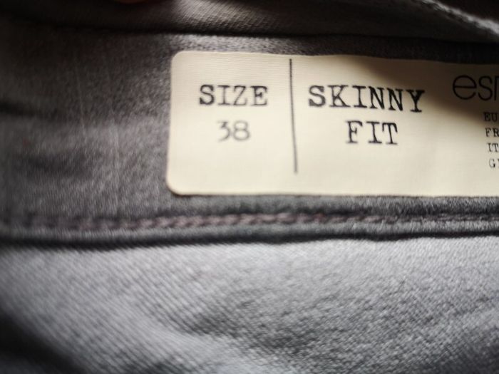Maternity jeans light grey size 38
