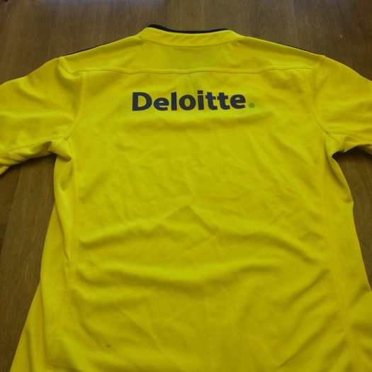 Munster Rugby Adidas Jersey Yellow Mens Size L -Very Rare