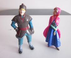 Disney's Frozen Anna and Kristoff Bullyland Figures