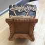 Antique Japanese Soapstone Vase Image 3