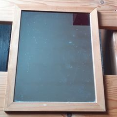 Wooden Mirror
