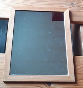 Wooden Mirror