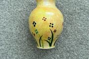 Fiona Bradley Collection Ireland Small Ceramic Vase Hand Painted Floral Irish Pottery Gift