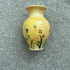 Fiona Bradley Collection Ireland Small Ceramic Vase Hand Painted Floral Irish Pottery Gift