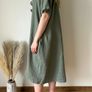 Linen Dress Size Uk 14 Image 5