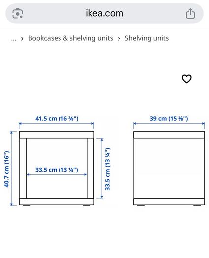 Ikea Kallax Single Cube