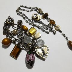 JEWELLERY SET - Designer - Necklace + Charm Bracelet