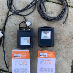 2 x Enlite White 4000K 10w LED Floodlight