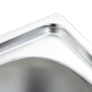 Kitchen Sink Double Basin with Strainer & Trap Stainless Steel Image 6