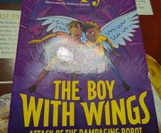 the boy with wings