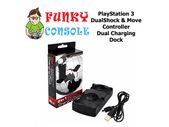 PlayStation 3 Wireless DualShock Move Controller Dual Charging Stand Dock PS3