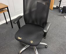 Black Office Meshback Chair