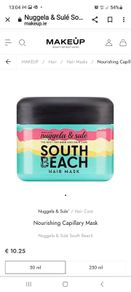 south beach nugella & sule hair mask