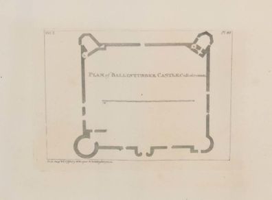 Antique Architectural Prints 1797 Set of 3