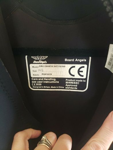 Shorty wet suit