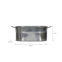 Farmington Trough Large Galvanised Steel GT17