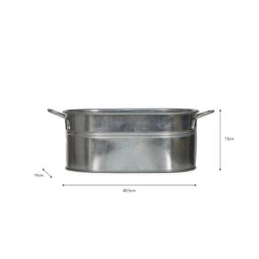 Farmington Trough Large Galvanised Steel GT17